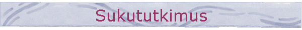 Sukututkimus